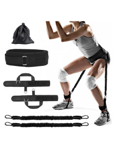 Entrenador de Salto Vertical VOPOCO - Bandas de Resistencia 27.2 kg