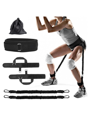 Entrenador de Salto Vertical VOPOCO - Bandas de Resistencia 27.2 kg