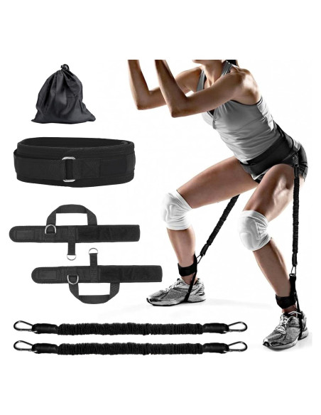 Entrenador de Salto Vertical VOPOCO - Bandas de Resistencia 27.2 kg