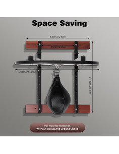 Plataforma de Bolsa de Velocidad GDNTMU Ajustable 60 cm 100 kg 2