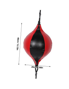 Bolsa de Velocidad de Boxeo Milisten Doble Extremo 40x20cm 2