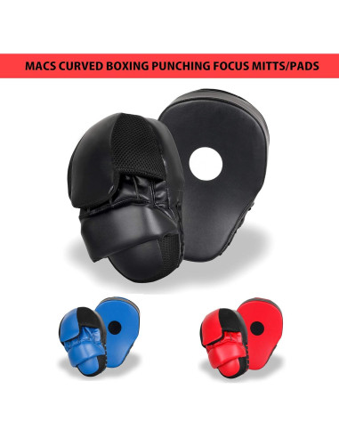 Guantes de Enfoque MACS para Boxeo y Kickboxing Unisex