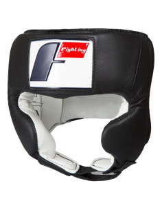 Cabezal de Boxeo Fighting Sports USA, Negro, Grande, Ajustable