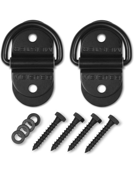 Anclajes D-Ring Meister para Bolsa de Velocidad Doble - 2 Pack