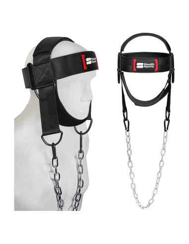 Arnés de Cuello Ajustable Stealth Sports 88cm Neopreno Acolchado