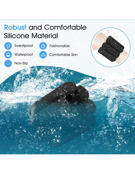 Conjunto de Pesas Ajustables MXiiXM para Muñeca y Tobillo 0.9Kg