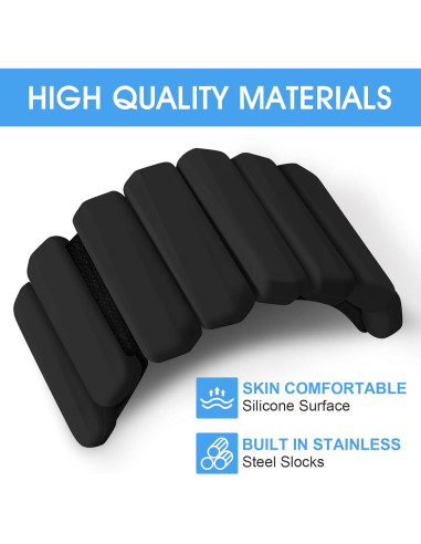 Conjunto de Pesas Ajustables MXiiXM para Muñeca y Tobillo 0.9Kg