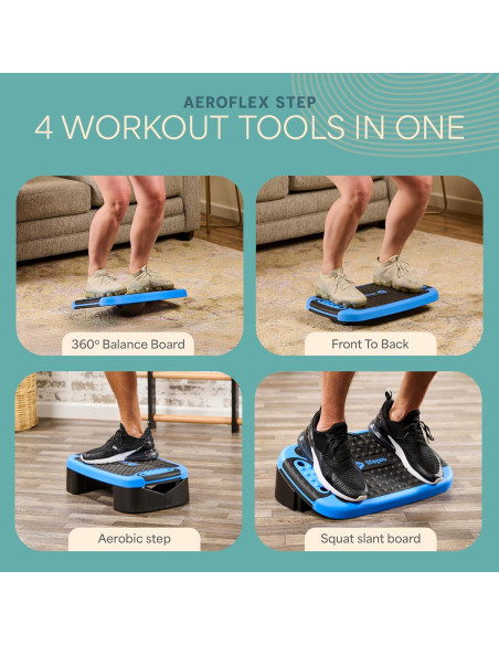 Plataforma de Ejercicio Aeróbico LifePro Aeroflex 4 en 1