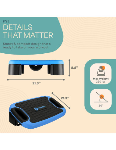Plataforma de Ejercicio Aeróbico LifePro Aeroflex 4 en 1