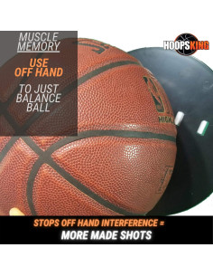 Ayuda de Entrenamiento para Tiro Baloncesto HoopsKing Smooth Shooter 2
