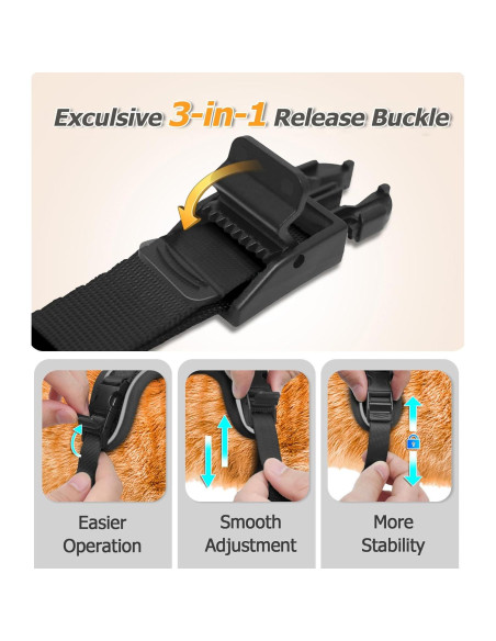 Arnés y Correa para Gato Halypet H600 Pro - Pequeño Negro