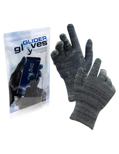 Guantes Táctiles Glider para Invierno - Antideslizantes, Grande