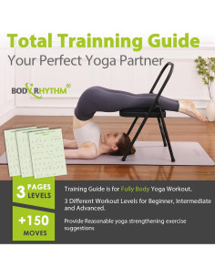 Silla Auxiliar de Yoga Body Rhythm YYBRYAC con Soporte Lumbar 2