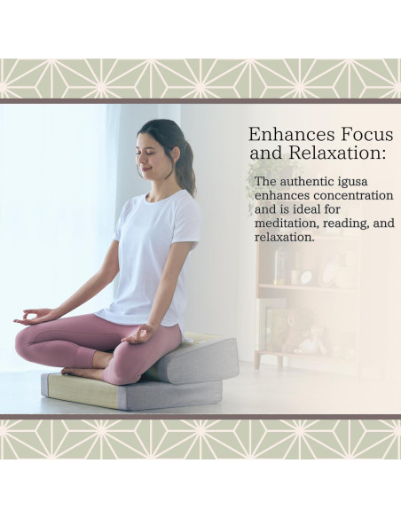 Silla de Piso Plegable BJDesign Zaisu - Cojín de Meditación Zen