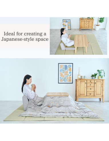 Silla de Piso Plegable BJDesign Zaisu - Cojín de Meditación Zen