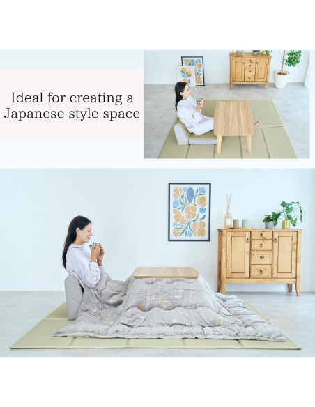 Silla de Piso Plegable BJDesign Zaisu - Cojín de Meditación Zen