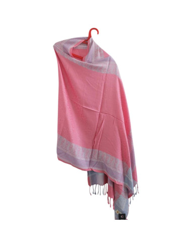 Chal de Meditación de Lana Pura Handmade Oversized 76x203 cm