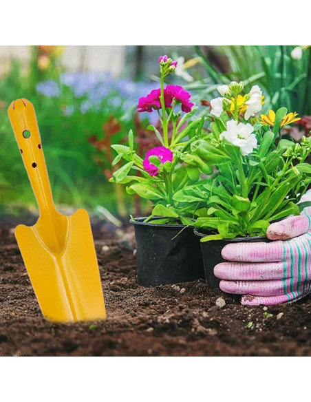 Conjunto de 5 Mini Palas de Mano Metal Itechpanda Jardín