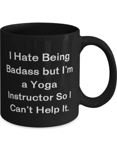 Taza de Café Cerámica 11oz/15oz para Instructores de Yoga