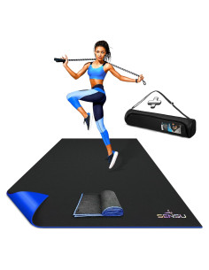 Alfombrilla de Ejercicio Sensu 2.13m x 1.52m x 8.5mm Antideslizante