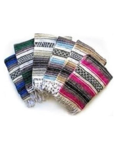 Manta Mexicana KAYSO 193x135 cm 60% Acrílico 40% Algodón