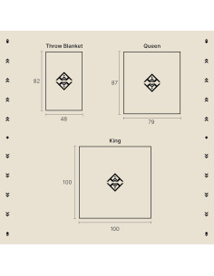 Manta Boho Reina Fuera de la Red Pizarra Cotopaxi 213x200 cm 2