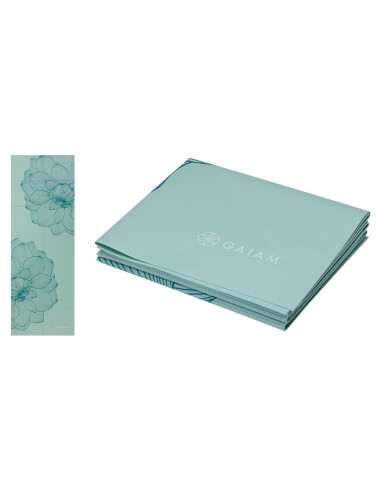 Esterilla de Yoga Plegable Gaiam 2mm para Viajes 172.7x61cm