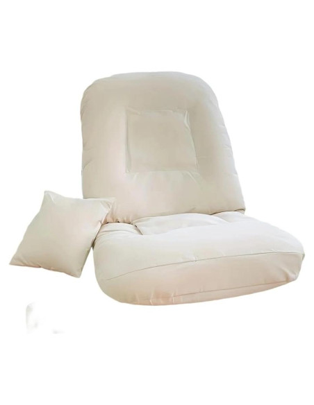 Silla de Juego Plegable XINYUEMAIC Beige Ajustable