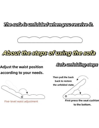 Silla de Juego Plegable XINYUEMAIC Beige Ajustable