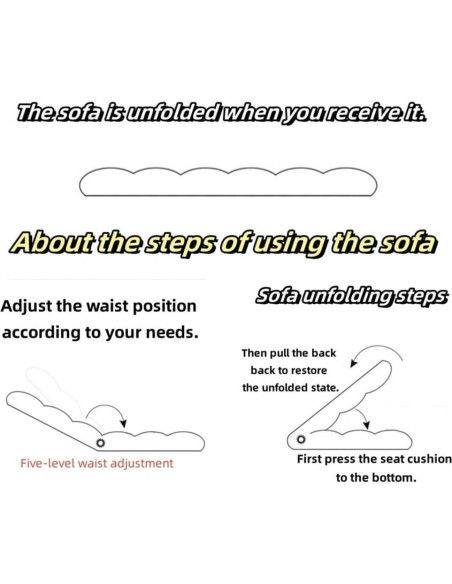 Silla de Juego Plegable XINYUEMAIC Beige Ajustable