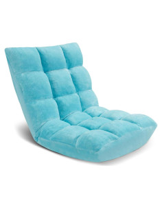 Silla de Suelo Plegable ACIPENSER Charles 14 Posiciones Azul