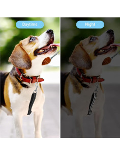 Clips de Nylon Reflectante Cobee para Collar de Perro, 2 Pcs 2