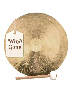 Gong Chino Hecho a Mano 35.56 cm - The Gong Shop - Bronce