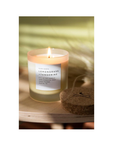Vela Aromática Slow North Lemongrass y Mandarina 226.8 g