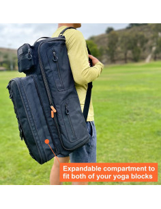 Bolsa de Yoga Fitdom YB-1 Táctica Expandible 32L 2