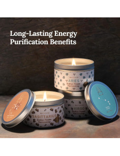 Vela de Salvia Blanca Pura Magnífico 101 - 170 g - 35 Horas 2