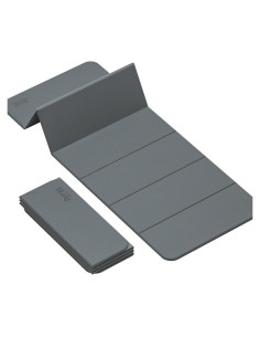 Esterilla de Yoga WEILA 12mm Antideslizante Plegable Metálica