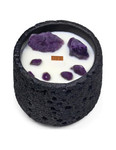 Vela de Cristal Sanadora Perekond Aroma Jazmín 100% Soja