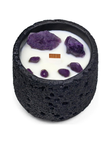 Vela de Cristal Sanadora Perekond Aroma Jazmín 100% Soja