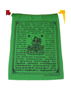 Banderas de Oración Tibetanas White Tara - Juego de 10 Banderas 2