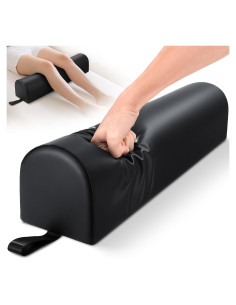 Cojín de Masaje Noverlife Redondo 66x15 cm PU Negro