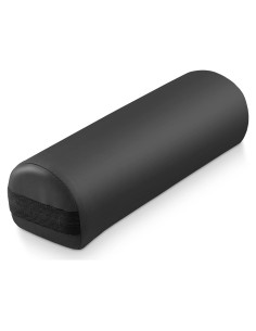 Cojín de Masaje Redondo Jumbo Saloniture 66x23 cm Negro