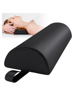 Cojín de Masaje Noverlife Media Luna 43x15cm Cuero PU