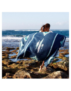 Manta Mexicana Thunderbird WP West Path 203x127cm Azul