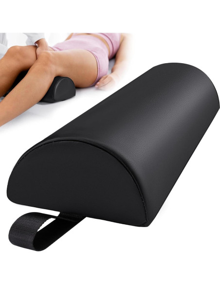 Cojín de Masaje Noverlife Media Luna 43x15cm Cuero PU