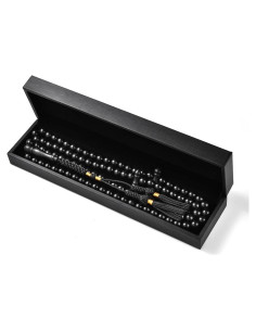 Rosario Musulmán Tas B 99 Cuentas Madera Ébano 8mm