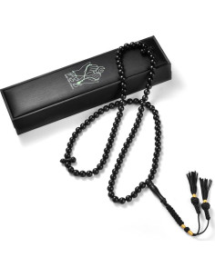 Rosario Musulmán Tas B 99 Cuentas Madera Ébano 8mm 2