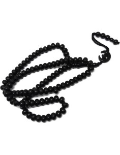 Tasbih de Oración Islámico 99 Cuentas AMN-303 8 mm Negro 2
