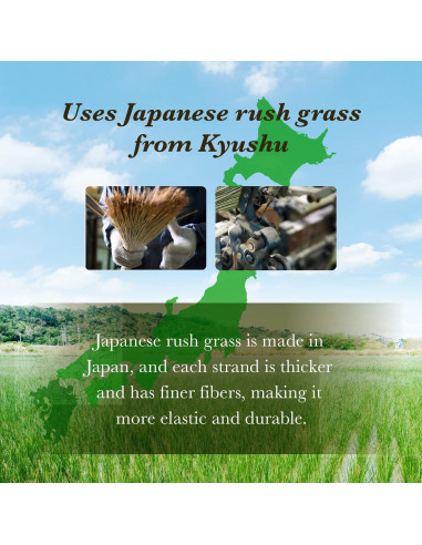 Estera de Yoga Tatami FULI Igusa 178x61 cm Antideslizante