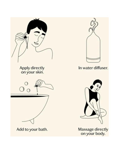 Aceite Esencial Balanceado Livedrops 10ml - Mandarina, Cardamomo, Ciprés, Pachulí